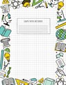 Back to School Graph Paper Notebook - Blank Classic - 9781774761984