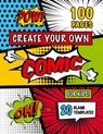 Create Your Own Comic for Kids (Ages 4-8, 8-12) - Engage Books - 9781774765296