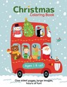 Christmas Coloring Book for Kids Ages 3-6! - Engage Books - 9781774769980