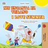 I Love Summer (Spanish English Bilingual Children's Book) - Shelley Admont ; Danny Shmuilov ; Kidkiddos Books - 9781779592200