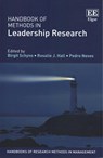 Handbook of Methods in Leadership Research - Birgit Schyns ; Rosalie J. Hall ; Pedro Neves - 9781785367298