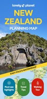Lonely Planet New Zealand Planning Map -  - 9781787016040