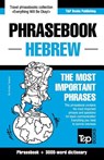 English-Hebrew phrasebook and 3000-word topical vocabulary - Andrey Taranov - 9781787169791