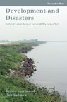 Development and Disasters - James Lewis ; Ilan Kelman - 9781788533942