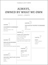 Always, Owned by What We Own - Wang Jianwei - 9781788842907