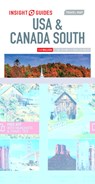 Insight Guides Travel Map USA & Canada South (Insight Maps) -  - 9781789199499