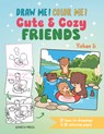Draw me! Color me!: Cute & Cozy Friends - Yishan Li - 9781800924376