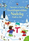 Sgwennu a Sychu - Gweithgareddau Nadolig Cadi a Jac / Cadi and Jac's Wipe-clean Christmas Activities - Sam Taplin - 9781801064354
