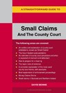 A Straightforward Guide to Small Claims and the County Court - David Bennie - 9781802361940