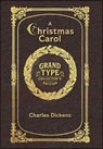 Large Print - A Christmas Carol - Grand Type Collector's Edition - Matte Hardcover with Dust Jacket - Charles Dickens - 9781834122434