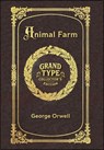 Large Print - Animal Farm - Grand Type Collector's Edition - Matte Hardcover with Dust Jacket - George Orwell - 9781834122816