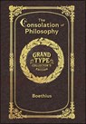Large Print - The Consolation of Philosophy - Grand Type Collector's Edition - Matte Hardcover with Dust Jacket - Boethius - 9781834123288
