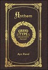 Large Print - Anthem - Grand Type Collector's Edition - Matte Hardcover with Dust Jacket - Ayn Rand - 9781834123639