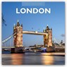 London 2026 Square Wall Calendar - Red Robin - 9781837010394