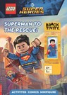 LEGO® DC Super Heroes: Superman to the Rescue Activity Book (with Superman™ minifigure) - LEGO® ; Buster Books - 9781837250936