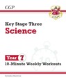KS3 Year 7 Science 10-Minute Weekly Workouts (includes answers) - CGP Books - 9781837741175