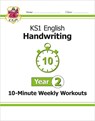 KS1 Year 2 English Handwriting 10-Minute Weekly Workouts - CGP Books - 9781837742059