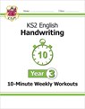 KS2 Year 3 English Handwriting 10-Minute Weekly Workouts - CGP Books - 9781837742066