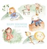 Nursery Rhyme Baby Shower Guest Book - Lulu and Bell - 9781839900716