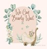 Bear Baby Shower Guest Book (hardback) - Lulu And Bell - 9781839903595
