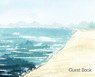 Beach Landscape Guest Book to sign - Lulu and Bell - 9781839909986