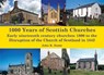 1,000 Years of Scottish Churches - John Hume - 9781840338133