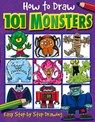 How to Draw 101 Monsters - Barry Green - 9781842297421
