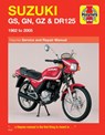 Suzuki GS, GN, GZ & DR125 Singles (82 - 05) Haynes Repair Manual - Jeremy Churchill - 9781844252787