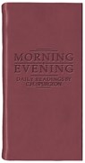 Morning And Evening - Matt Burgundy - C. H. Spurgeon - 9781845500146