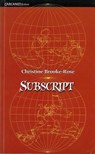 Subscript - Christine Brooke-Rose - 9781857544411