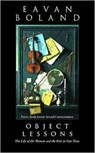 Object Lessons - Eavan Boland - 9781857548822