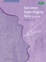 Specimen Sight-Singing Tests Grade 1-5 -  - 9781860969584