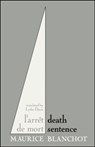 Death Sentence - Maurice Blanchot - 9781886449411
