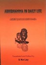 Abhidhamma in Daily Life - Nina Van Gorkom - 9781897633274