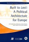 Built to Last: A Political Architecture for Europe - Erik Berglof ; Barry Eichengreen ; Gerard Roland ; Guido Tabellini - 9781898128649