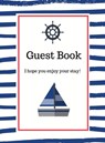 Nautical Guest Book Hardcover - Lulu and Bell - 9781912817849