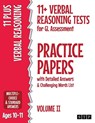 11+ Verbal Reasoning Tests for GL Assessment Practice Papers with Detailed Answers & Challenging Words List - STP Books - 9781912956142