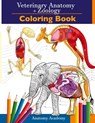Veterinary & Zoology Coloring Book - Anatomy Academy - 9781914207105