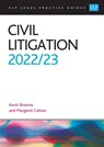 Civil Litigation 2022/2023 - Browne ; Catlow - 9781915469052