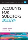 Accounts for Solicitors 2023/2024 - King ; Kempton - 9781915469403