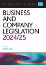 Business and Company Legislation 2024/2025 - Ellis - 9781915469809