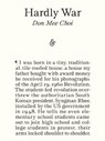 Hardly War - Don Mee Choi - 9781916751231
