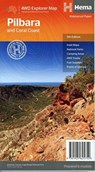 Pilbara & Coral Coast Map -  - 9781925625752