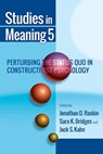 Studies in Meaning 5: Perturbing the Status Quo in Constructivist Psychology - Jonathan D. Raskin - 9781935625186