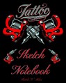 Tattoo Sketch Notebook - Sketch N Miles - 9781938717529