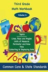 Third Grade Math Volume 6: Lines, Rays and Angles, Units of Measure, Perimeter and Area, Time, Collecting and Displaying Data - Todd DeLuca - 9781939796813