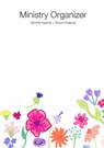 Jehovah's Witnesses Ministry Organizer, Month at a Glance Agenda + Records + Notes - Ministry Organizer - 9781941775356