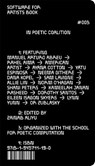 Software for Artists Book: School(s) for Poetic Computation - Kandis Williams - 9781945711190