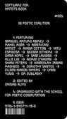 Software for Artists Book: School(s) for Poetic Computation - Kandis Williams - 9781945711190