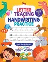 Letter Tracing and Handwriting Practice Book: Trace Letters and Numbers Workbook of the Alphabet and Sight Words, Preschool, Pre K, Kids Ages 3-5 + 5- - Diverse Press - 9781946525277